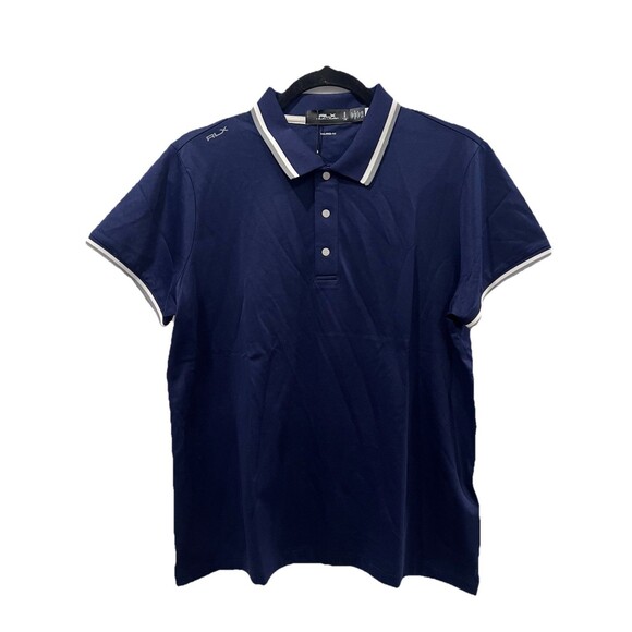 Ralph Lauren Women Team USA Olympic Polo Shirt Size L Paris 2024 Games Navy Blue - Picture 1 of 11